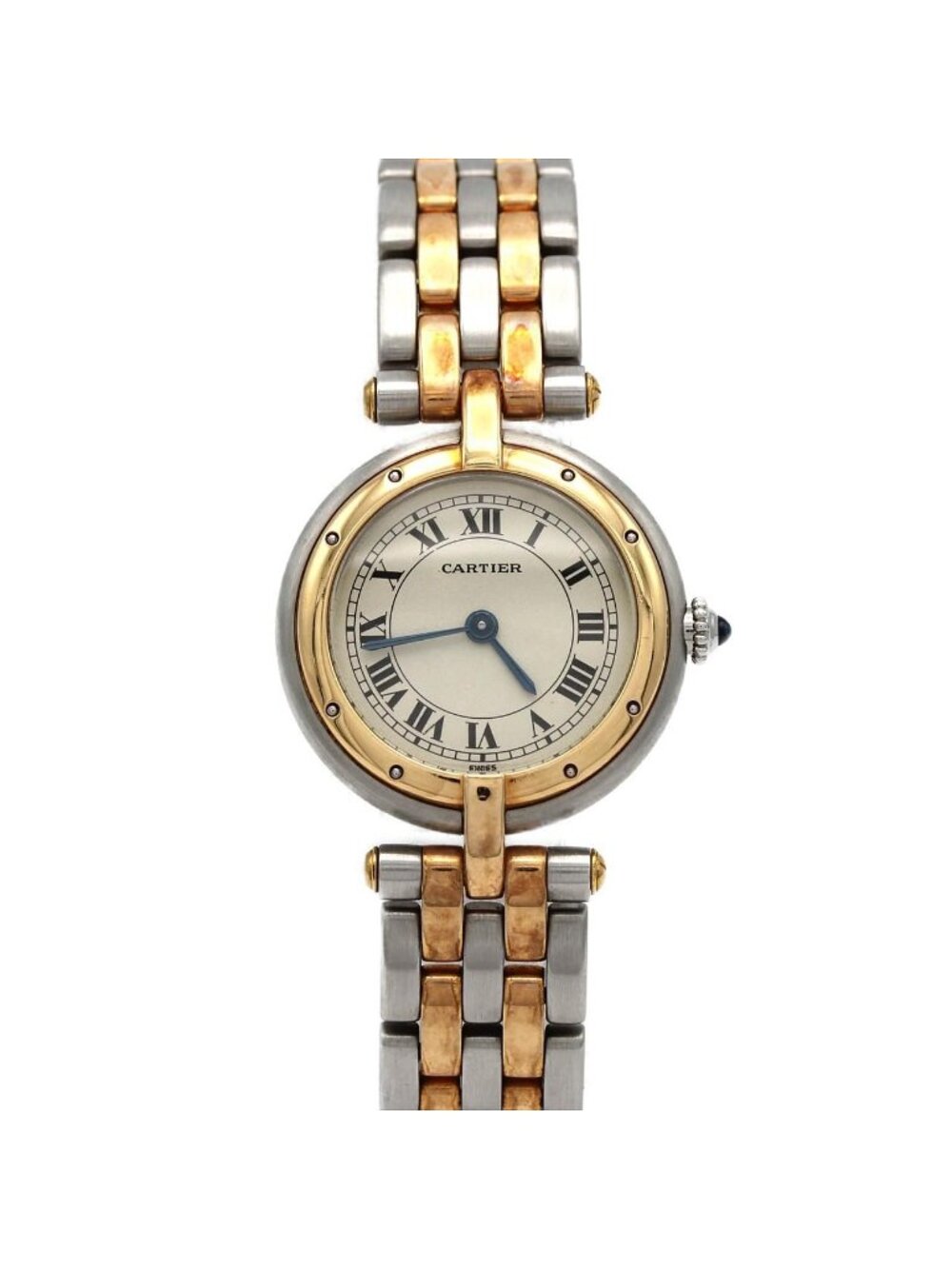 Cartier Panthere Vendome SM Stainless Steel Yellow Gold Quartz Watch